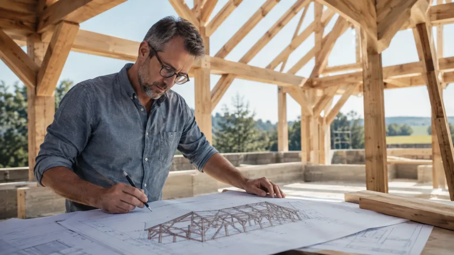 Analyse d’un plan de structure bois